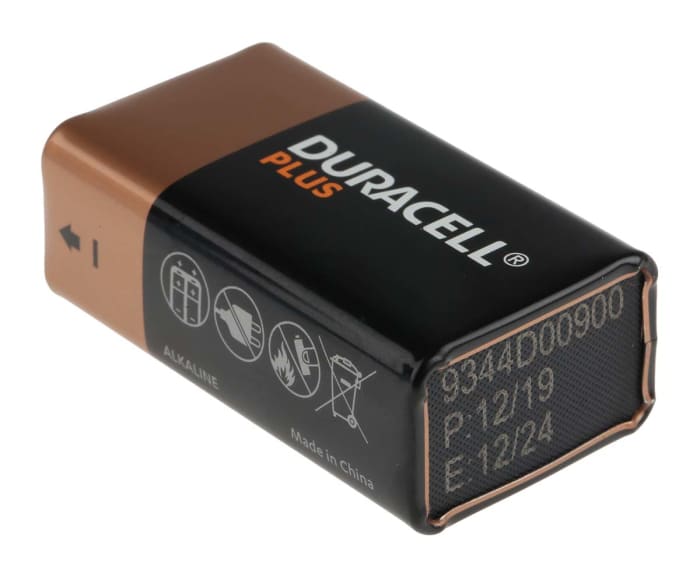 Buy Duracell Alkaline Battery - 9V 1 pc Online at Best Price. of Rs 269 -  bigbasket