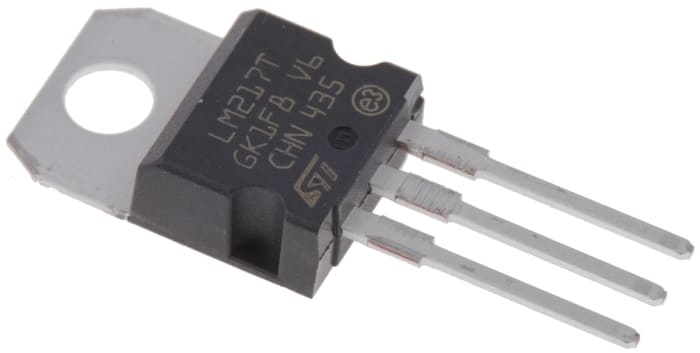 STMicroelectronics, 1.2  37 V Linear Voltage Regulator, 1.5A, 1-Channel, Adjustable 3-Pin, TO-220 LM217T