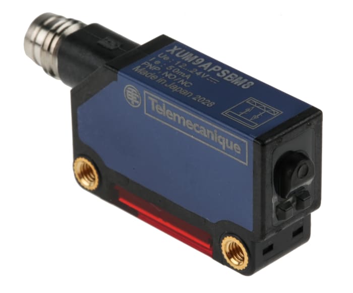 Capteur photoélectrique Réflexe polarisé Telemecanique Sensors, OsiSense XU, 5 m, Miniature, IP67