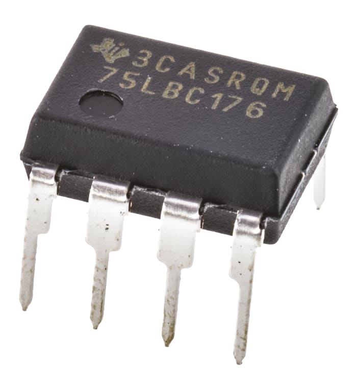 Texas Instruments SN75LBC176P Line Transceiver, 8-Pin PDIP