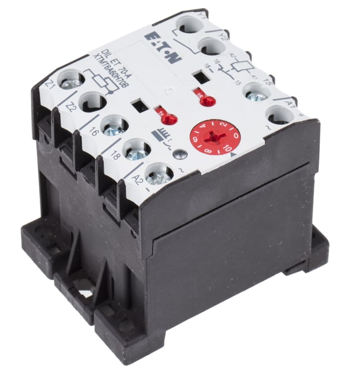 Eaton DIN Rail Mount Time Delay Relay, 24 → 240V ac/dc, 1-Contact, 0.05 s → 60h, SPDT