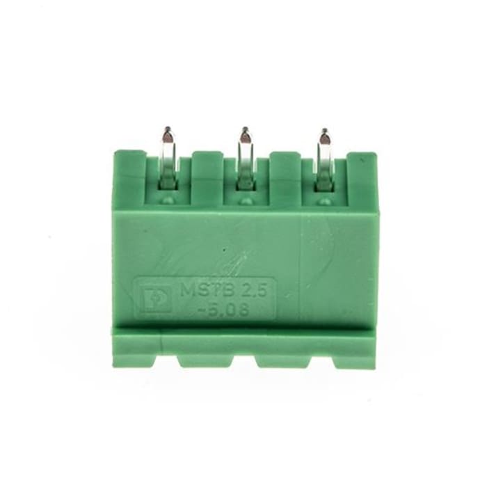 1755749 Phoenix Contact | Phoenix Contact, 5.08mm Pitch, MSTBVA 2.5/ 3 ...