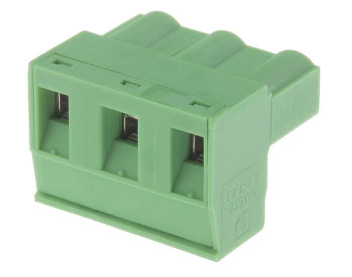 Bornier enfichable Phoenix Contact 3 contacts 1 rangée(s) pas de 7.62mm Combicon