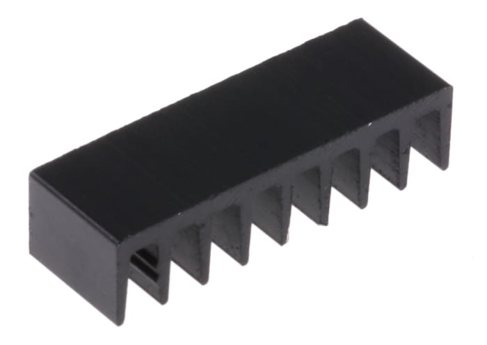 Fischer Elektronik Heatsink, Universal Rectangular Alu, 50K/W, 6.3 x 19 x 4.8mm