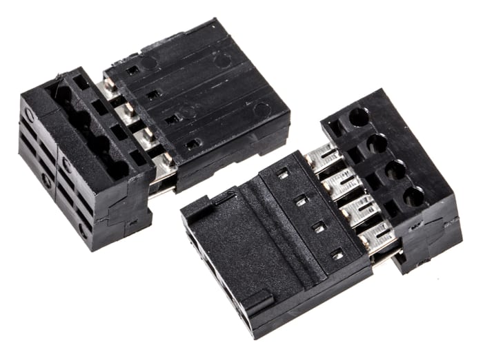 Stelvio Kontek 4-Way IDC Connector Socket for Cable Mount, 1-Row