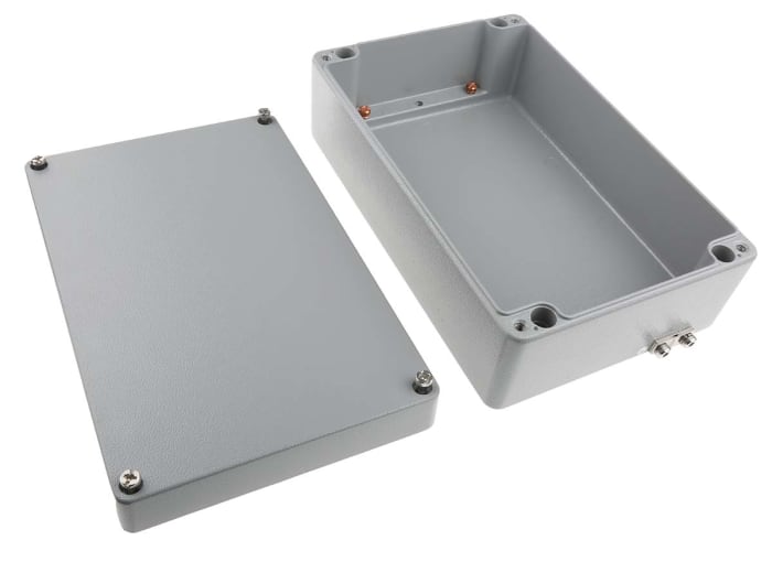 RS PRO | RS PRO RJ Series Aluminium Enclosure, IP66, IK09 100 mm, 280 ...