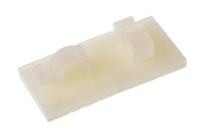 Clip serre-câbles HellermannTyton, Ø maximum 6mm, en Nylon, type Clip serre-câbles