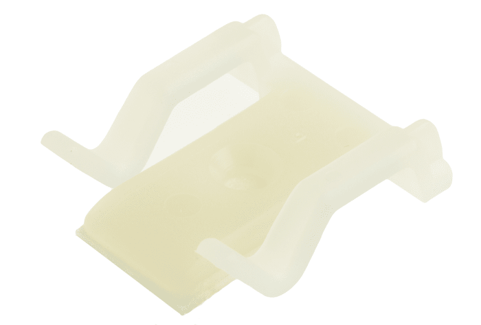 HellermannTyton Naylon 66, Montaj Klipsi Kendi Kendine Sönen, Çapı: 3,2mm, 26 x 23 x 6,5mm