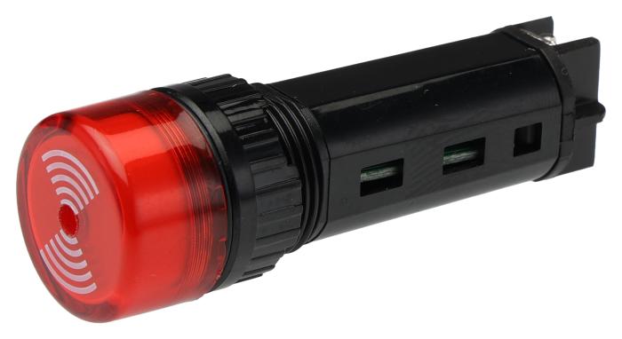 RS PRO Panel Mount Buzzer, 24 V dc, IP40, DC