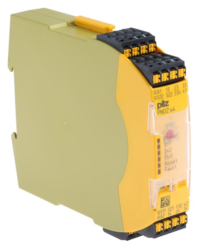 751134 Pilz Relé de seguridad Pilz PNOZ s5 de 2 canales, 48 → 240V ac