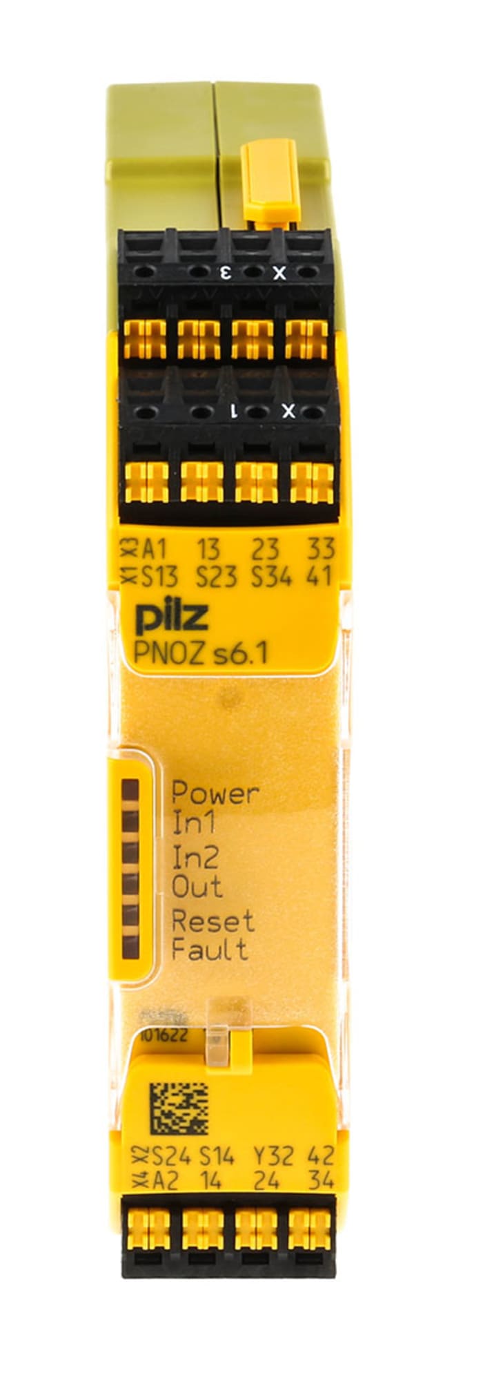 Relais de sécurité Pilz PNOZ s6.1 C, 48 → 240V c.a. / V c.c., 2 canaux, 3 contacts de sécurité