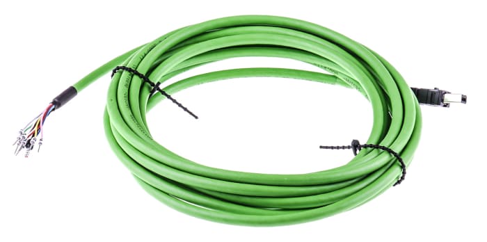 772201 Pilz | Pilz PNOZ, 2.5 m Ethernet Cable, Green, Braid 8