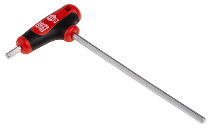 RS PRO T Shape Metric Hex Key, 5mm