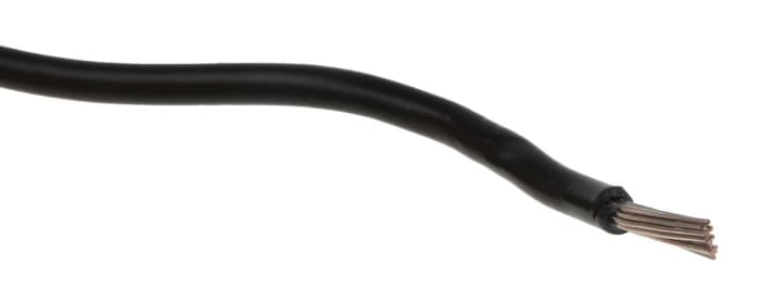 Fils de câblage Nexans, KY30, 0,52 mm², Noir, 20 AWG, 100m, 250 V