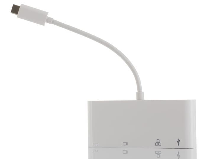RS PRO USB C to DVI Adapter Cable, 1 Supported Display(s)