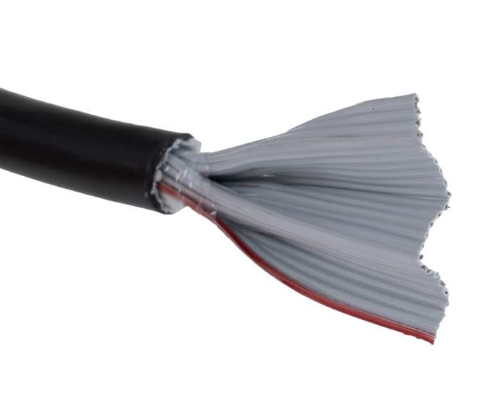Câbles en nappe 3M 3759 25 voies, pas de 1.27mm 28 AWG, Noir