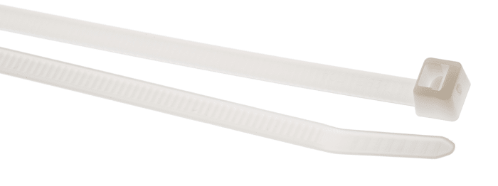 Natural nylon cable tie 150x4.6mm