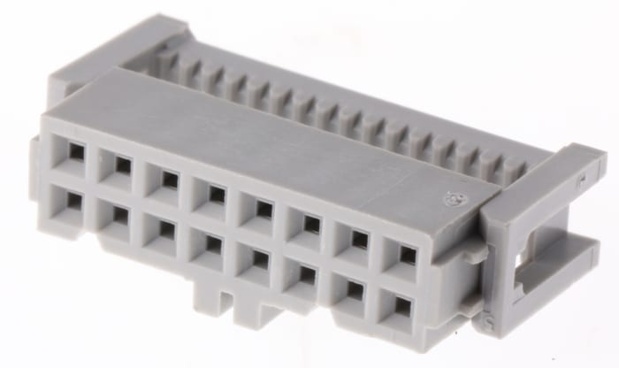 3M 16-Way IDC Connector Socket for Cable Mount, 2-Row