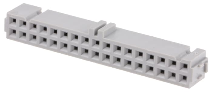 3M 34-Way IDC Connector Socket for Cable Mount, 2-Row