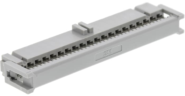 3M 40-Way IDC Connector Socket for Cable Mount, 2-Row