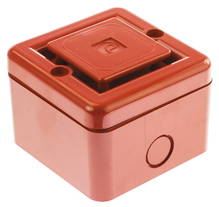 e2s SON2 Series Surface Mount Electronic Sounder, 10 → 30 V dc, 104dB at 1 m, IP55, DC, 32-Tone