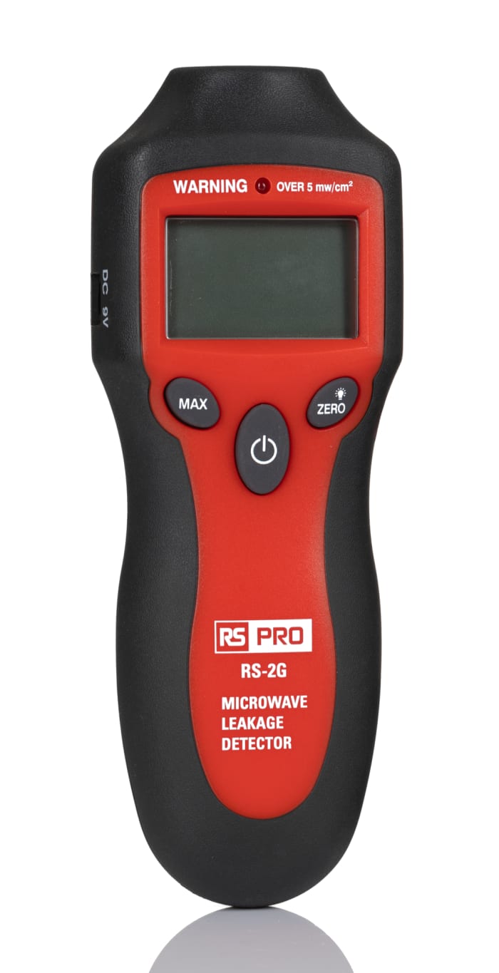 Detector de microondas RS PRO para Microondas de 0 to 9.99 mW/cm2, frecuencia máx. 2.45 GHz