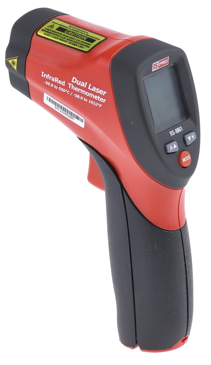 Krisbow infrared hot sale thermometer