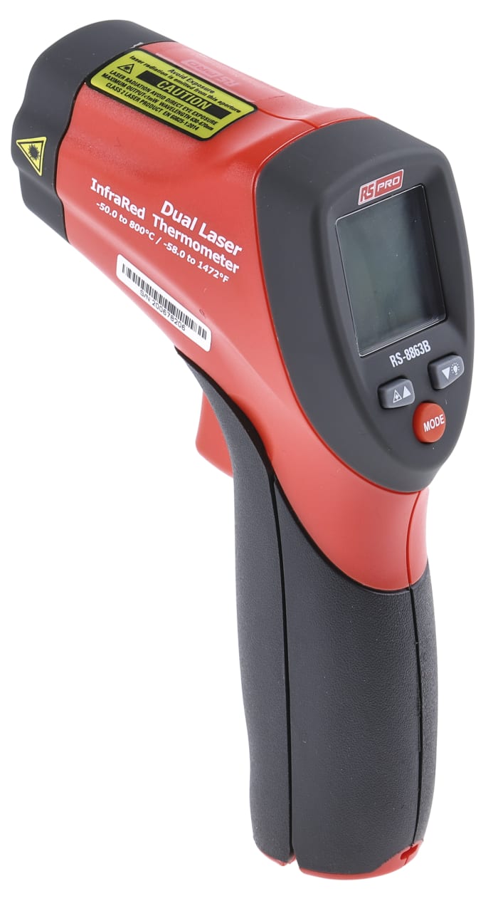 Thermometer on sale infrared krisbow