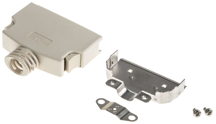 3M 103 Series ABS D Sub Backshell, 50 Way, Strain Relief