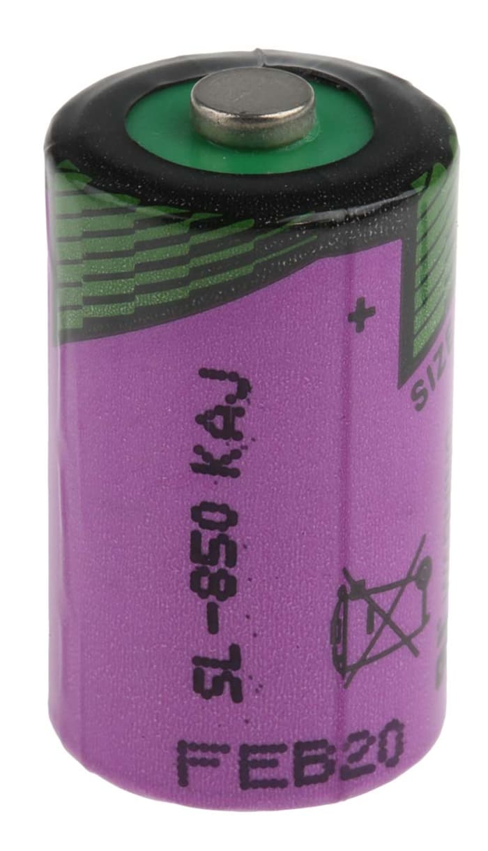 Pile 1/2 AA, 3.6V, Tadiran, Lithium Thionyle Chloride, 1.2Ah