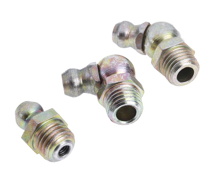 RS PRO RS PRO Grease Nipple Kit Contains H1 Straight 8x1 mm (x50); H2