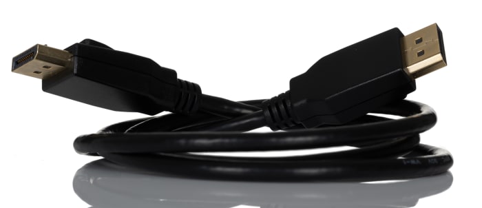 Cable DisplayPort RS PRO, con. A: DisplayPort macho, con. B: DisplayPort macho, long. 1m