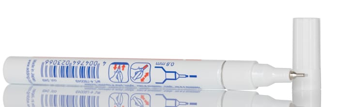 edding beyaz 0 8mm ekstra ince uclu marker kalem cam metal plastik ahsap ile uyumlu