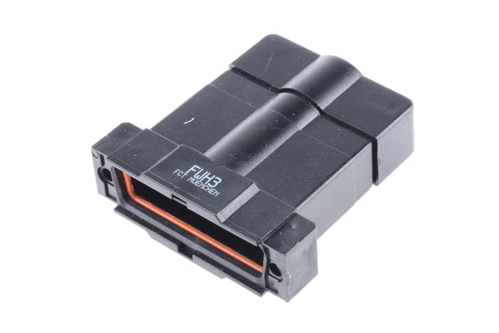 Capot Sub-D FCT from Molex série FWH, 25 contacts, en ABS boîtier B avec Serre-câble