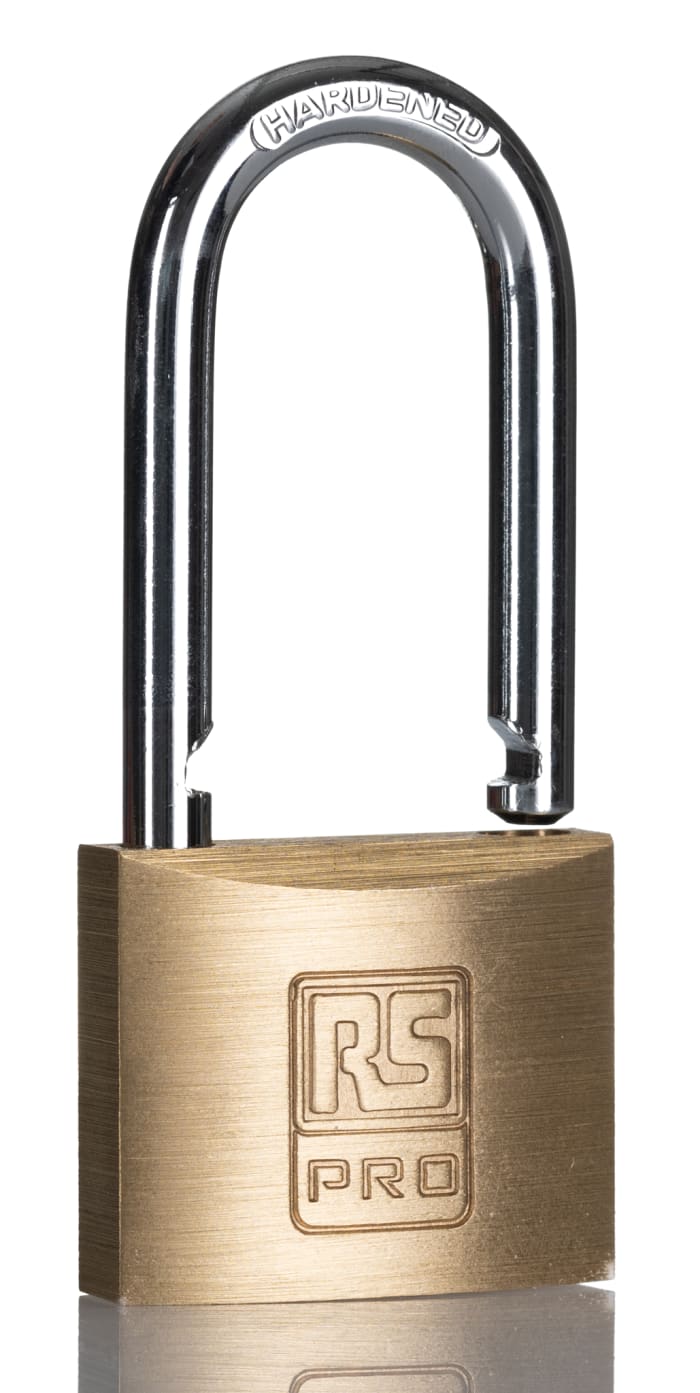 Cadenas RS PRO en Laiton, Acier inoxydable, anse Ø 6mm