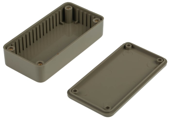 RS PRO | RS PRO General Purpose Moulded Enclosure Series Grey ABS ...