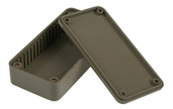 RS PRO | RS PRO General Purpose Moulded Enclosure Series Grey ABS ...