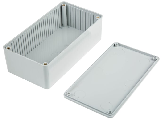 RS PRO | RS PRO General Purpose Moulded Enclosure Series Grey ABS ...