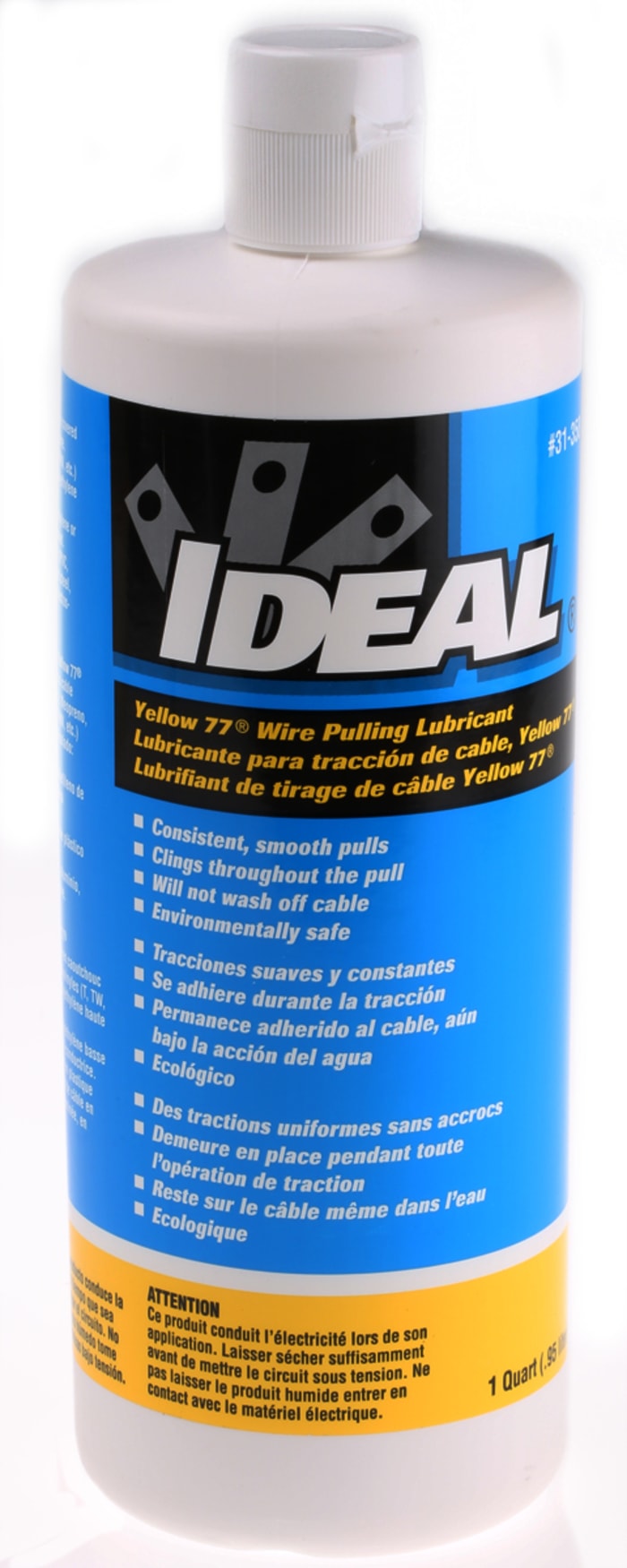 Ideal Y 77 Balmumu İçerikli Endüstriyel Yağ, Şişe, 950 ml, Kablolar, Tel İle Kullanım