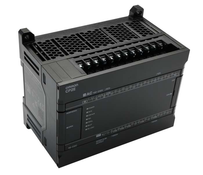Omron CP2E Series PLC CPU for Use with CP2E Series, 220 V Supply, Relay Output, 18-Input, Digital Input