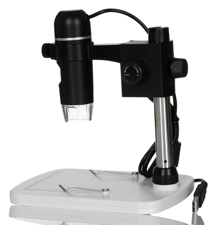 RS PRO RS PRO USB Digital Microscope, 5M pixels, 20x → 200x