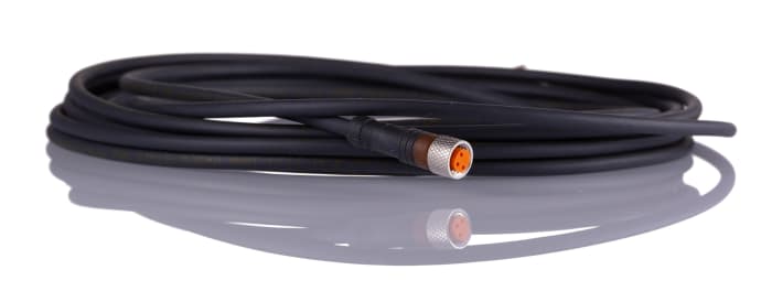 Lumberg Automation Straight Female 3 way M8 to Female Unterminated Sensor Actuator Cable, 5m