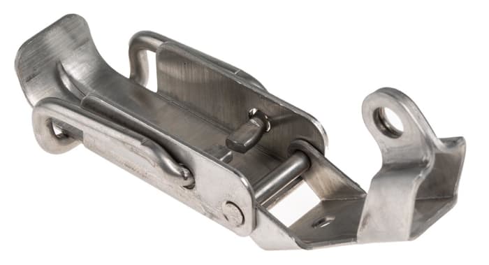 RS PRO | RS PRO Stainless Steel Lockable Draw Latch 84 mm 32mm 17 mm ...
