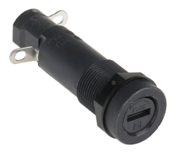 Porte-fusible monté sur panneau Schurter FEU taille 6.3 x 32mm 20A 250V c.a.