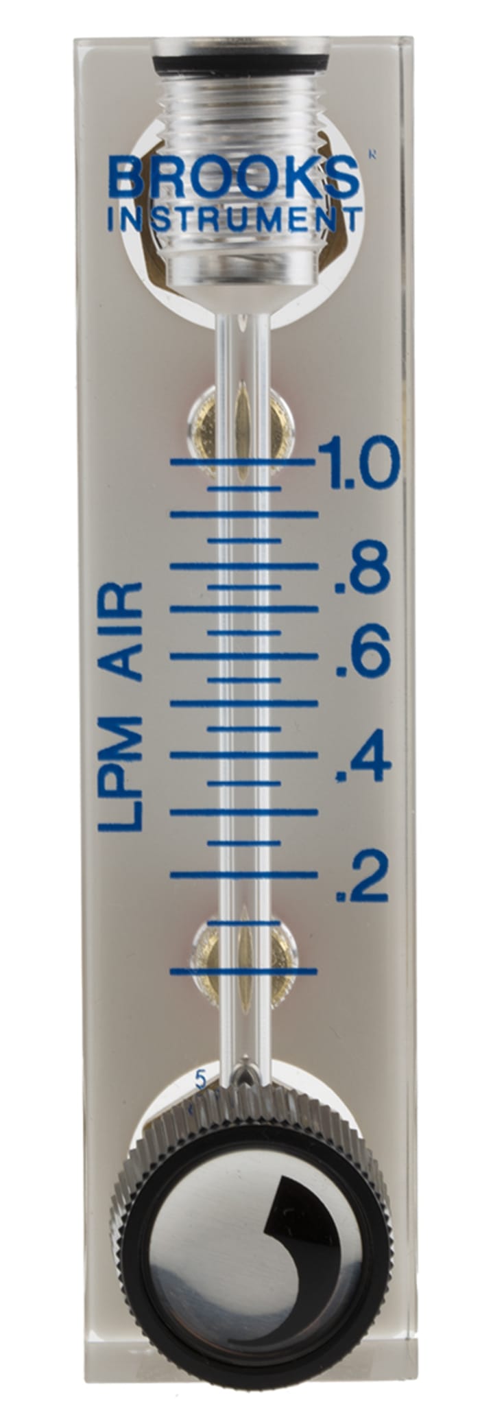 Key Instruments FR2000 Series Variable Area Flow Meter for Gas, 0.1 L/min Min, 1 L/min Max