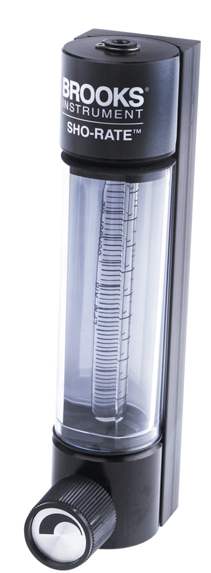 BROOKS GR Series Variable Area Flow Meter for Gas, 0.5 L/min Min, 5 L/min Max