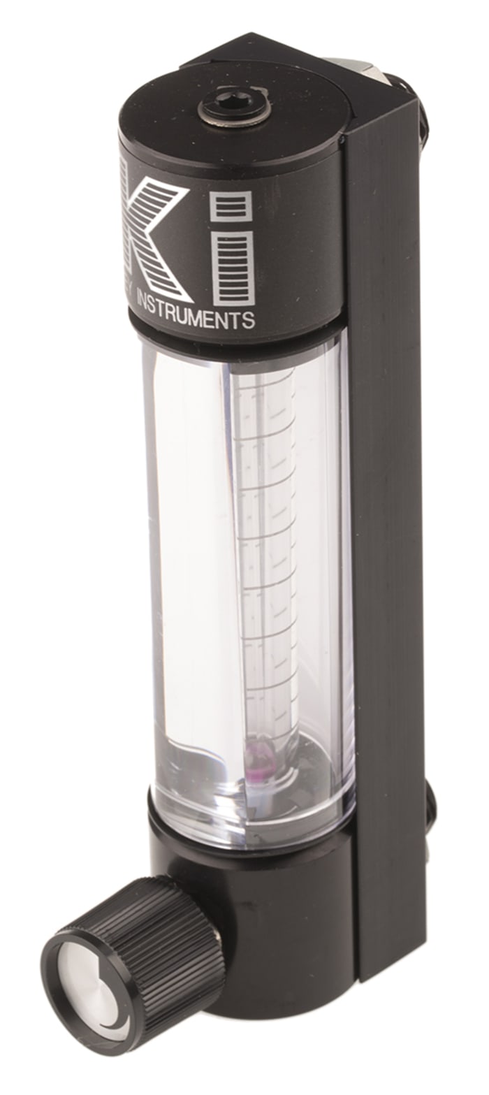 Key Instruments GR Series Variable Area Flow Meter for Gas, 2 L/min Min, 10 L/min Max