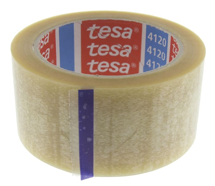 TESA 4124 Pvc Packaging Tape Premium Brown 75mm X 66m - 04124-00099-00