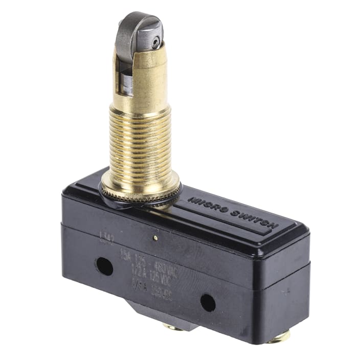 Microrupteur à bouton poussoir Honeywell, Vis, SPDT, 16 A @ 250 V c.a.