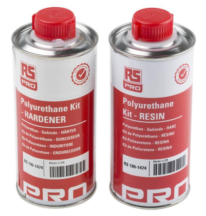 RS PRO Amber PUR Potting Compound 350 g